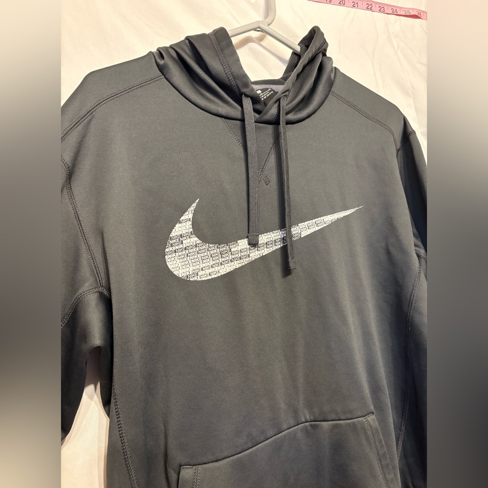 Nike Men's Black Hoodie Sweater - Picture 2 of 3